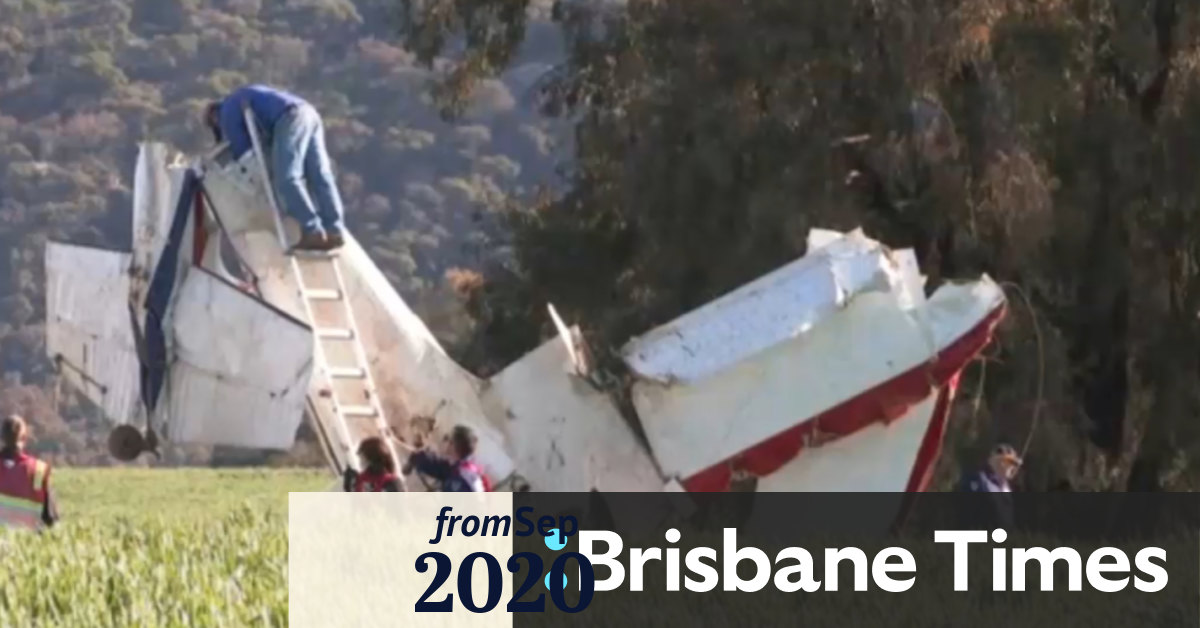 Video Pilot survives NSW plane crash